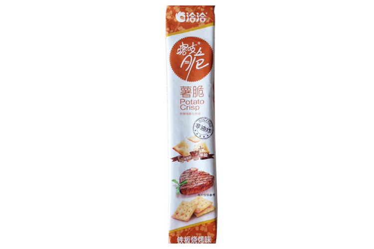 QIAQIA CRUNCHY POTATO CRIPS (BBQ) 51G